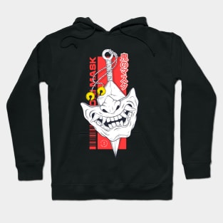 Japanese Oni Mask Hoodie